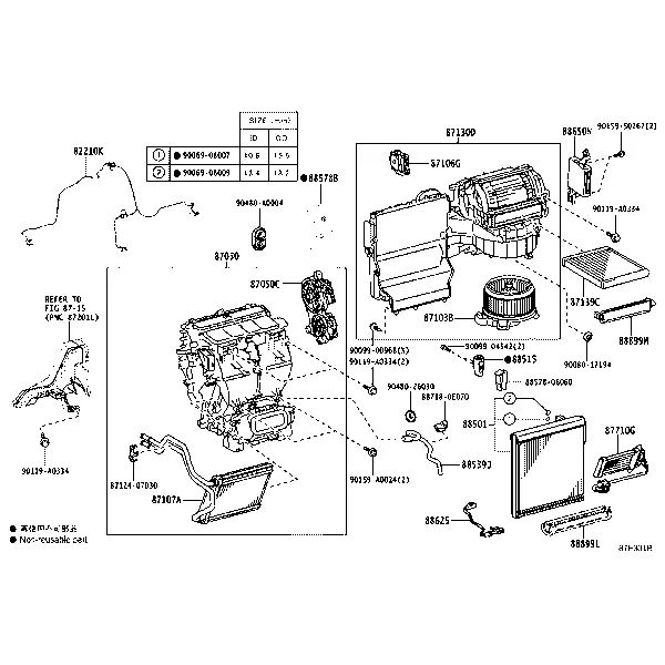 HEATING & AIR CONDITIONING - COOLER UNIT