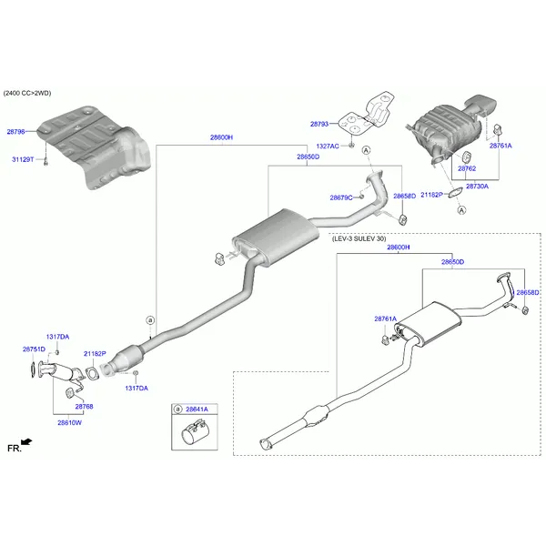 MUFFLER & EXHAUST PIPE