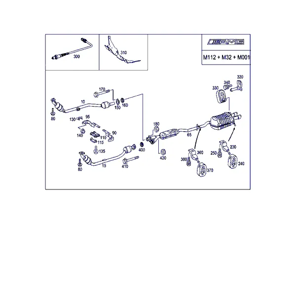 СИСТЕМА ВЫПУСКА ОГ ДЛЯ 6-ЦИЛ.БЕНЗ.АВТО- МОБИЛЕЙ