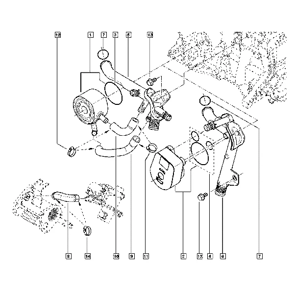 Нагрев - Охлаждение масла или топлива
