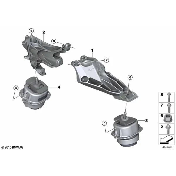Подвеска двигателя