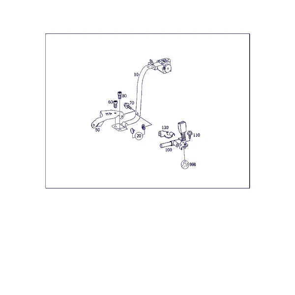 РЕМЕНЬ БЕЗОПАСНОСТИ ЗАДНЕГО СИДЕНЬЯ