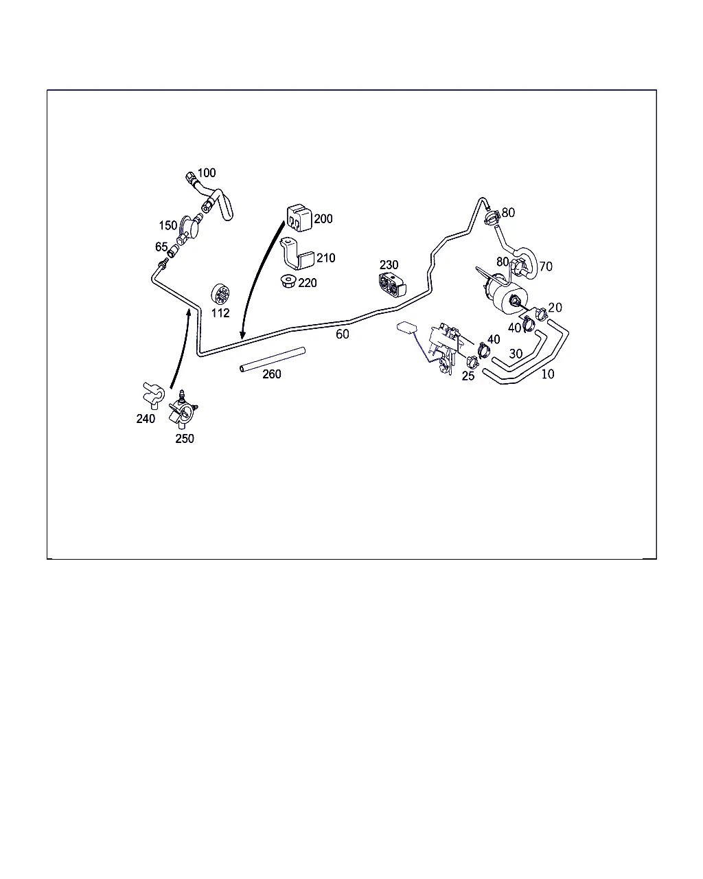 ТОПЛИВОПРОВОДЫ, А/М С БЕНЗ. ДВИГАТЕЛЯМИ