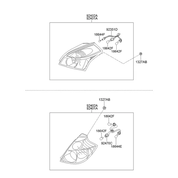 задняя фара