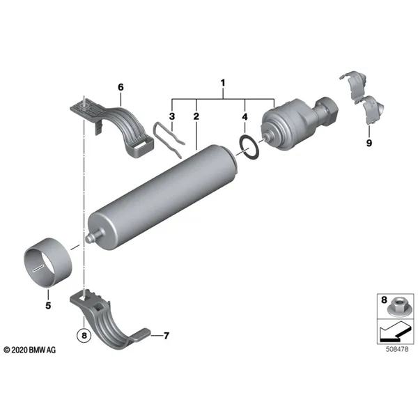Топливный фильтр с обогревом