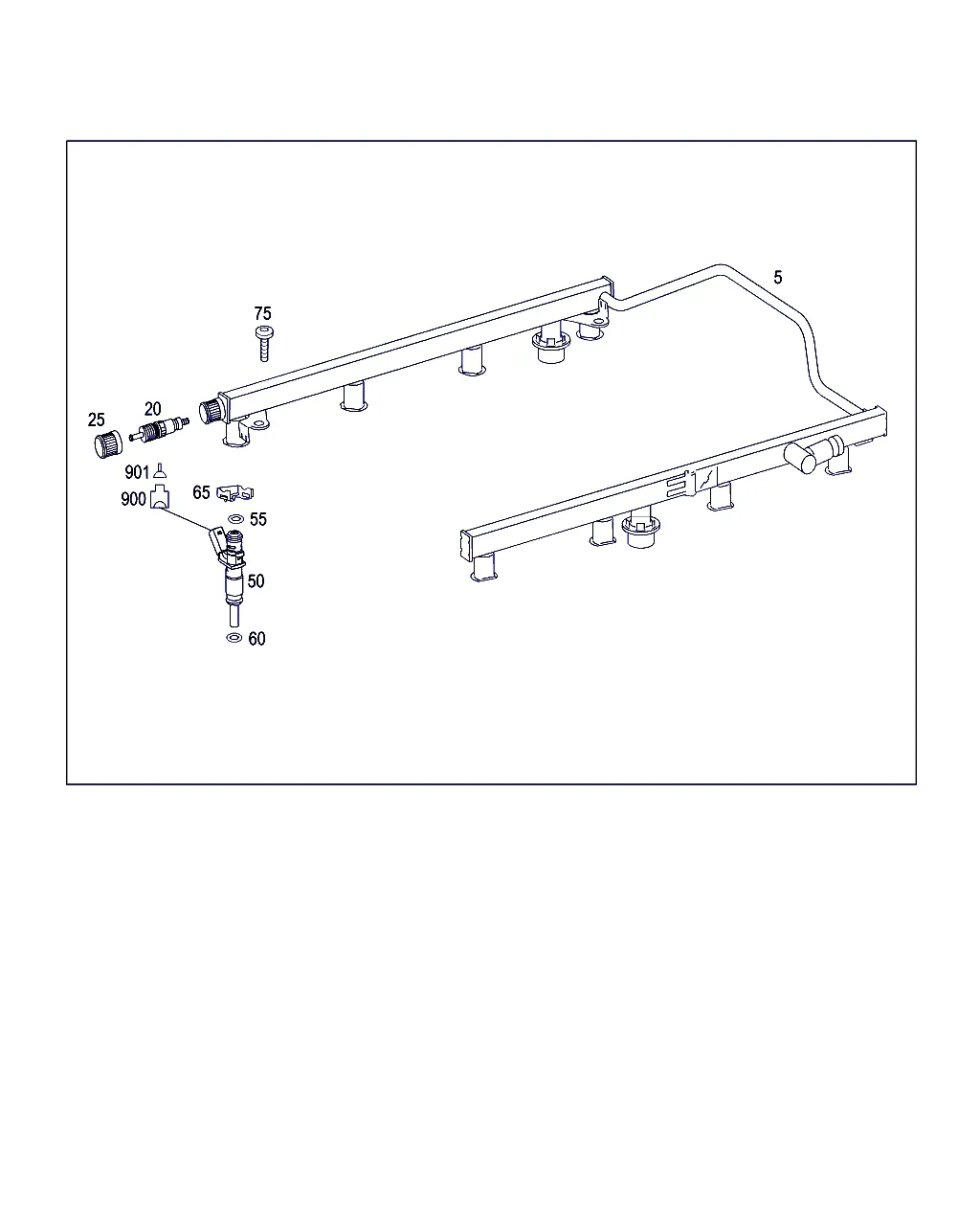 ФОРСУНКИ, РАСПРЕДЕЛИТЕЛЬ ТОПЛИВА; ДЛЯ MOTRONIC