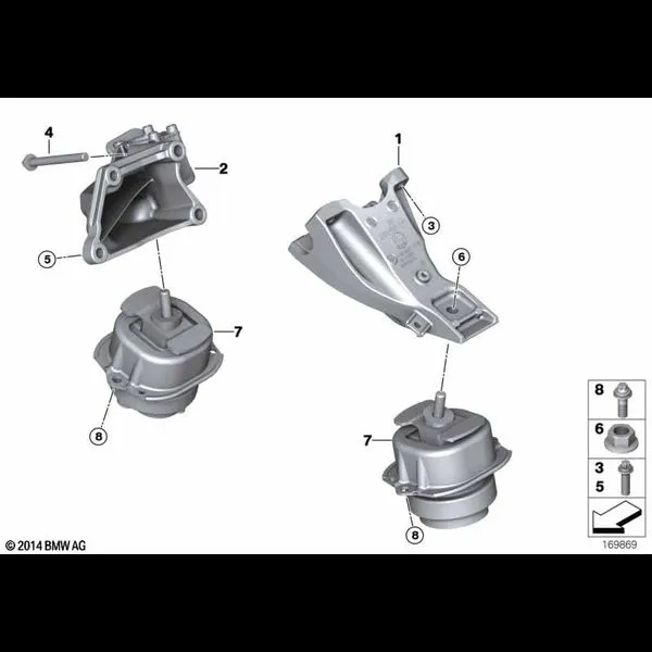 Подвеска двигателя