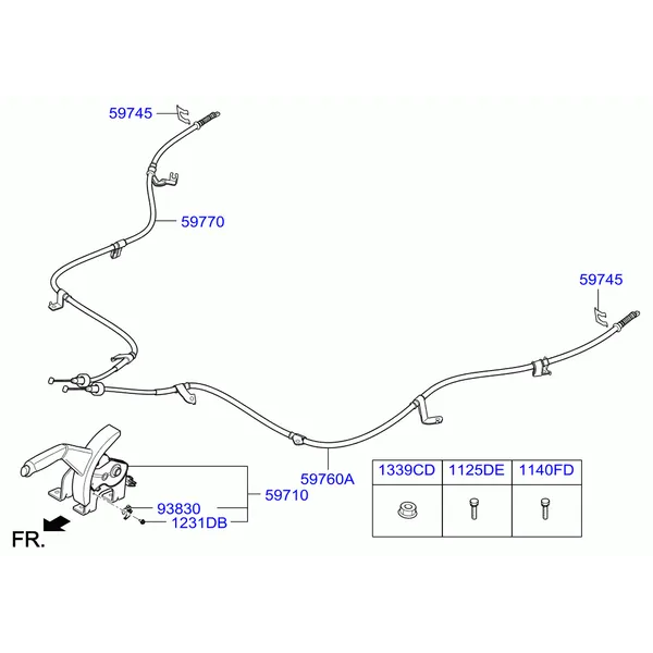 система стояночного тормоза