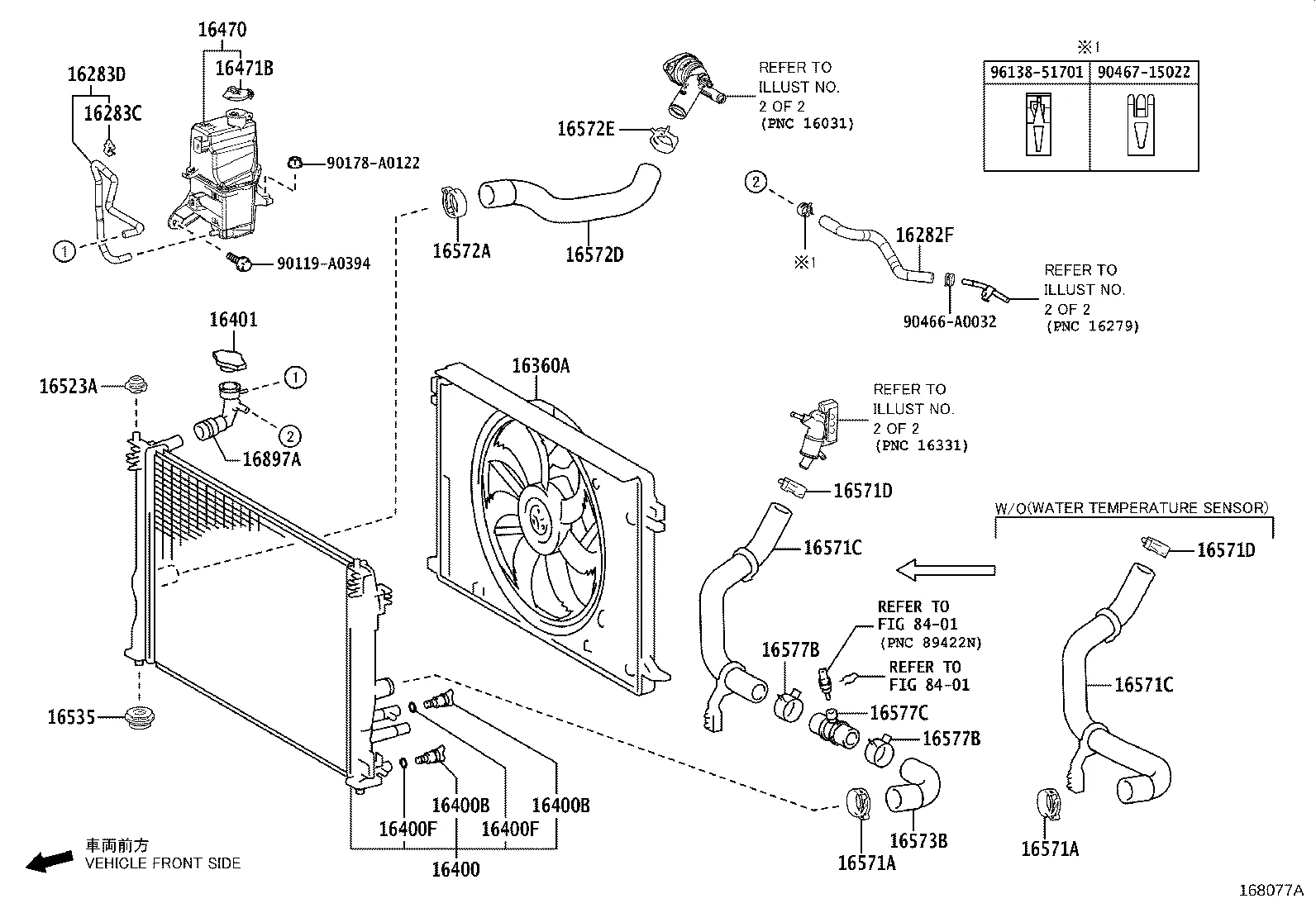 RADIATOR & WATER OUTLET