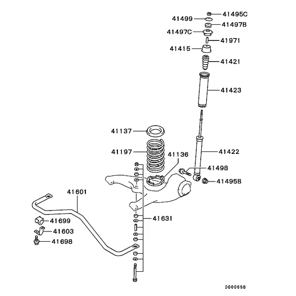 ЗАДНЯЯ ПОДВЕСКА - ЗАДНЯЯ ПОДВЕСКА