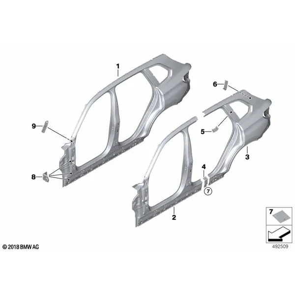 боковой каркас
