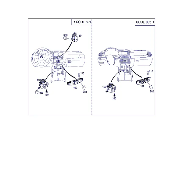 ВЫКЛЮЧАТЕЛИ В ПЕРЕДНЕЙ ПАНЕЛИ И ЦЕНТРАЛЬНОЙ КОНСОЛИ