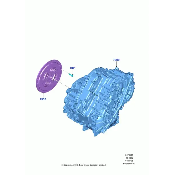 Автоматическая трансмиссия ECVT
