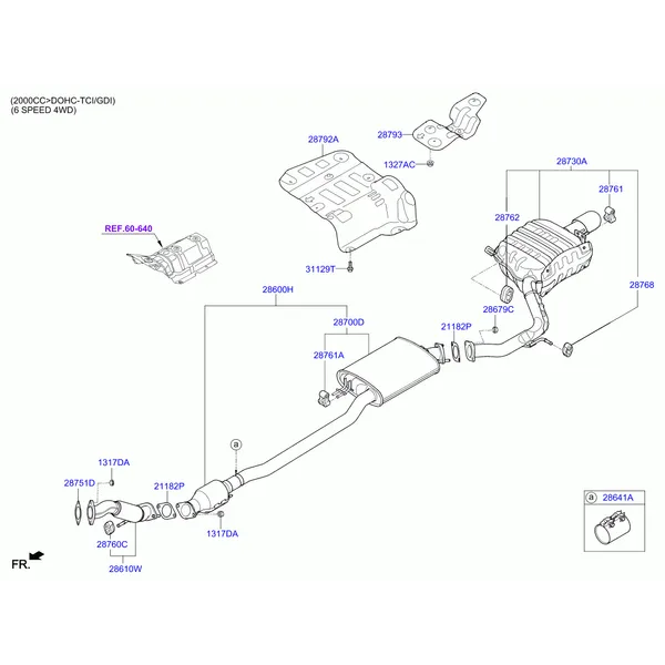 MUFFLER & EXHAUST PIPE