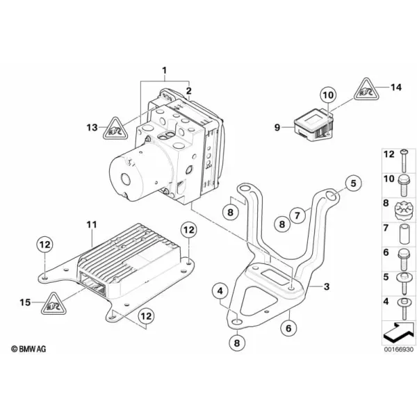 Гидроагрегат DXC, крепление и датчики