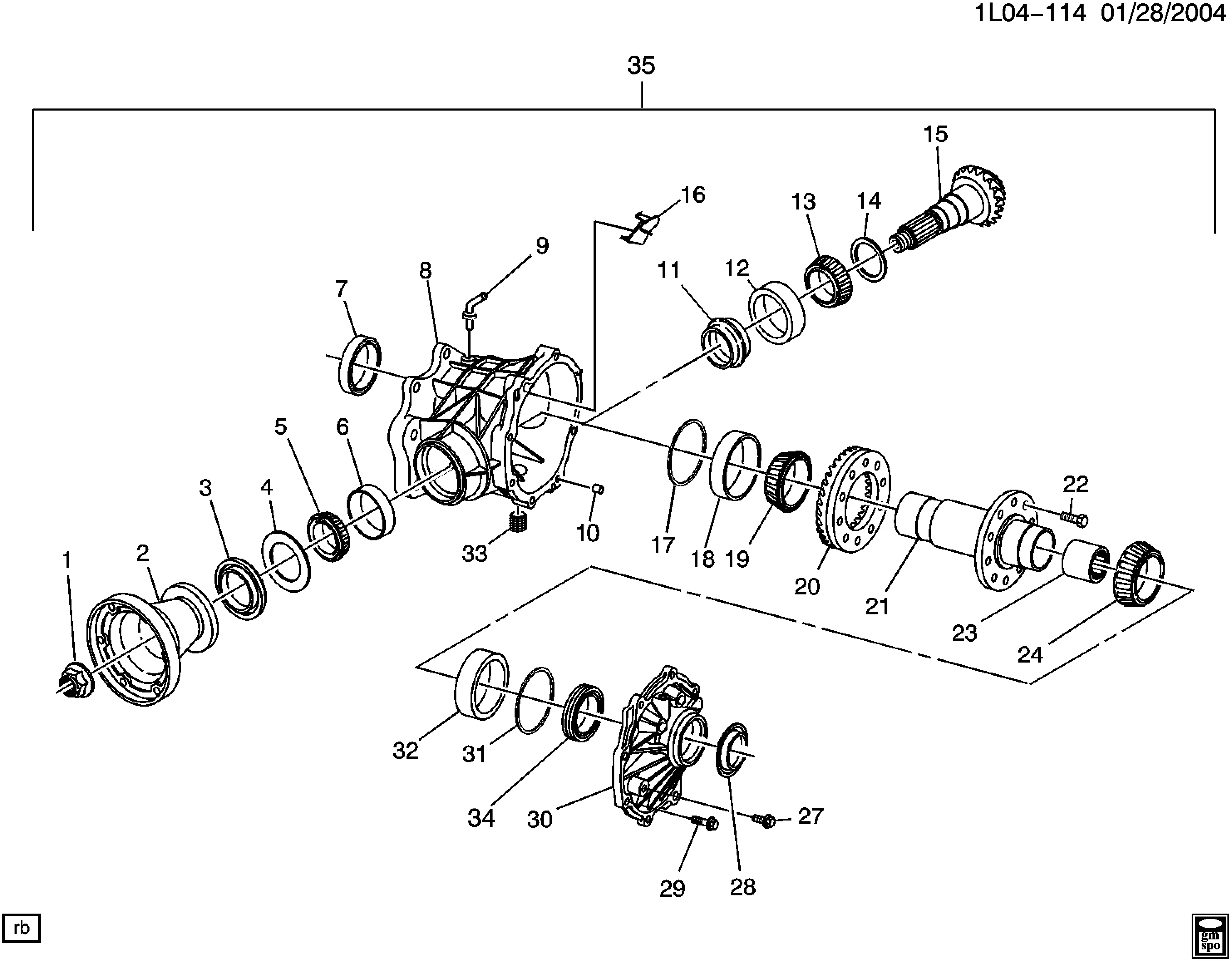 TRANSFER CASE (M45)
