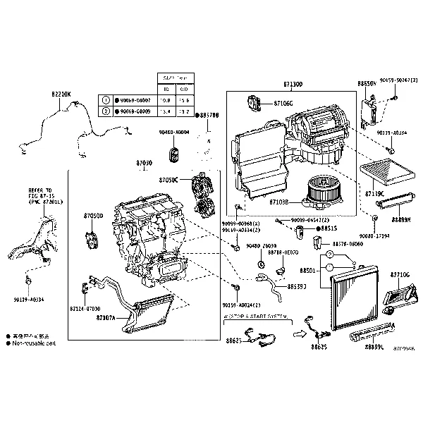HEATING & AIR CONDITIONING - COOLER UNIT