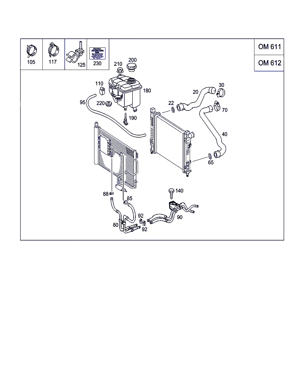 РАСШИРИТЕЛЬНЫЙ БАЧОК,КРЕПЛЕНИЕ И ШЛАНГИ
