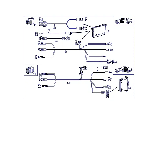 ЖГУТЫ ПРОВОДОВ ДВЕРЕЙ И ЗАЩИТН. РУКАВА