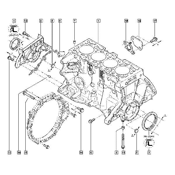 Блок цилиндров