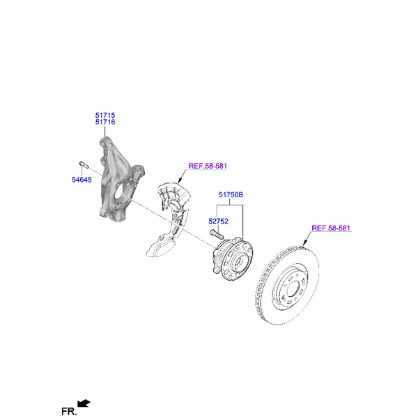 передний мост