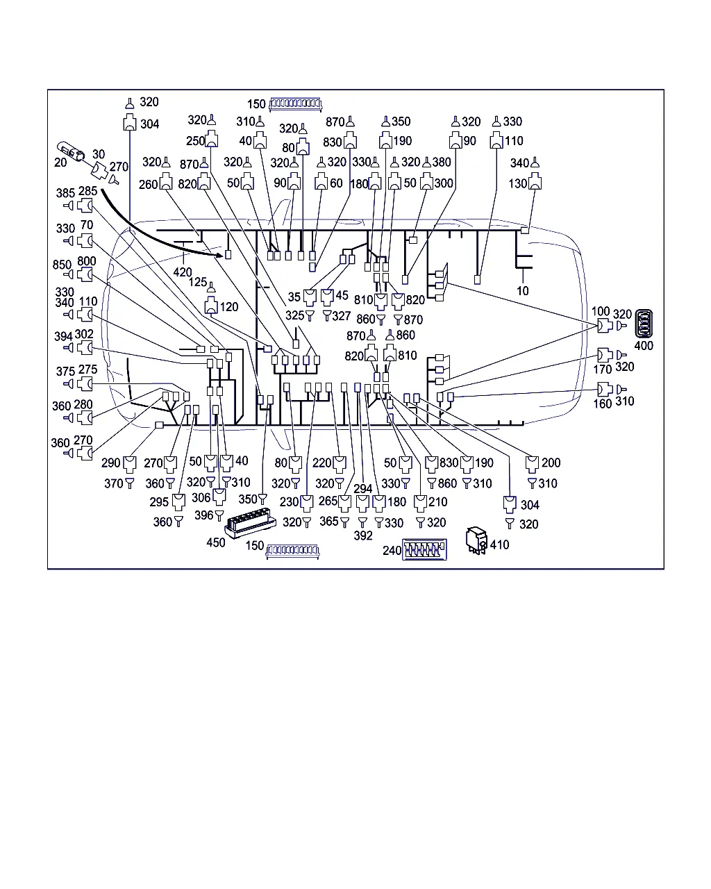 ОСНОВ.ЖГУТ ЭЛЕКТРОПРОВ.НЕСУЩ.ОСНОВ.КУЗ.