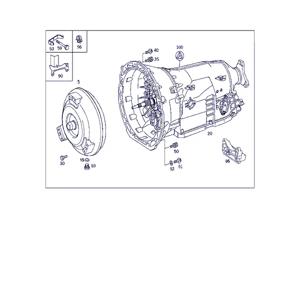 КП В СБОРЕ, ГИДРОТРАНСФОРМАТОР, КОМПЛЕКТ УПЛОТНЕНИЙ
