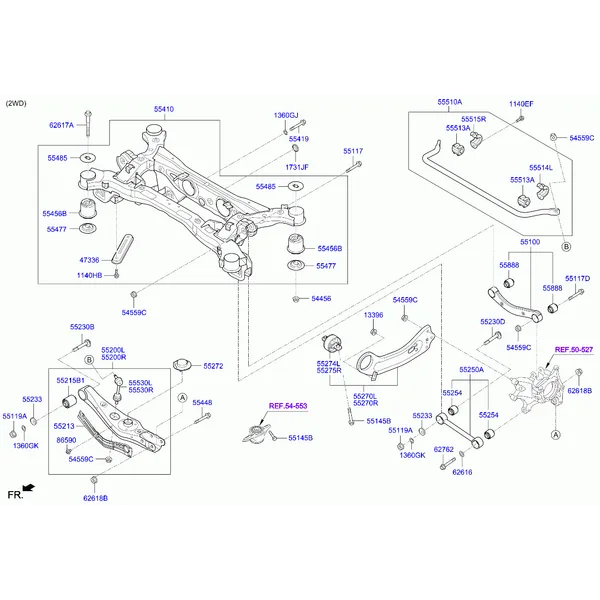 Рычаг задней подвески