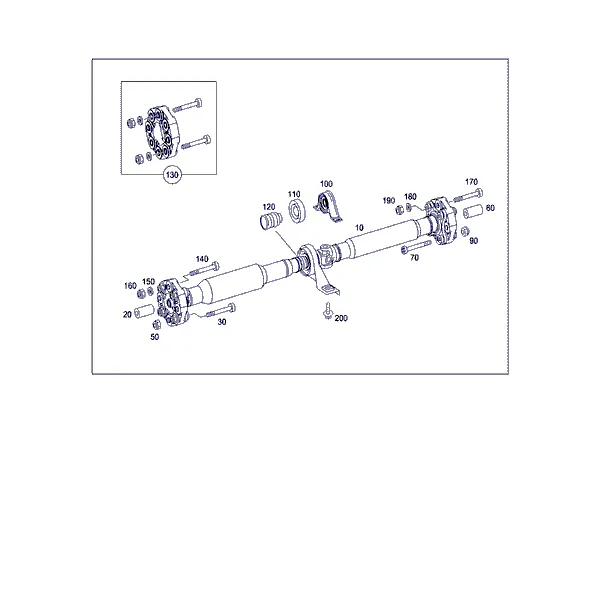 ШАРНИР. ВАЛ ДВУХЧАСТН.