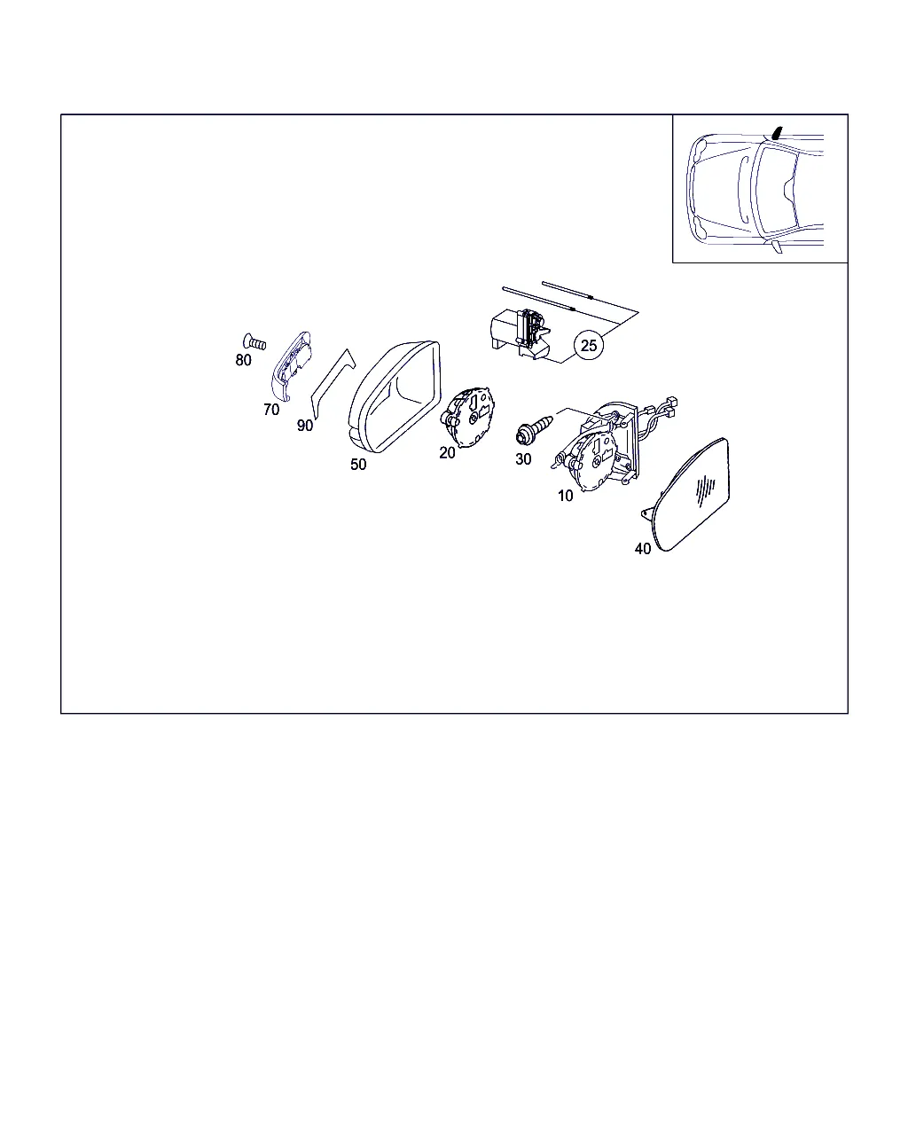 НАРУЖНОЕ ЗЕРКАЛО ПРАВОЕ