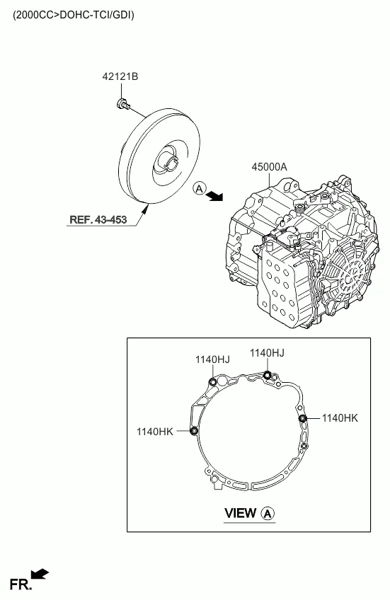 TRANSAXLE ASSY - AUTOMATIC