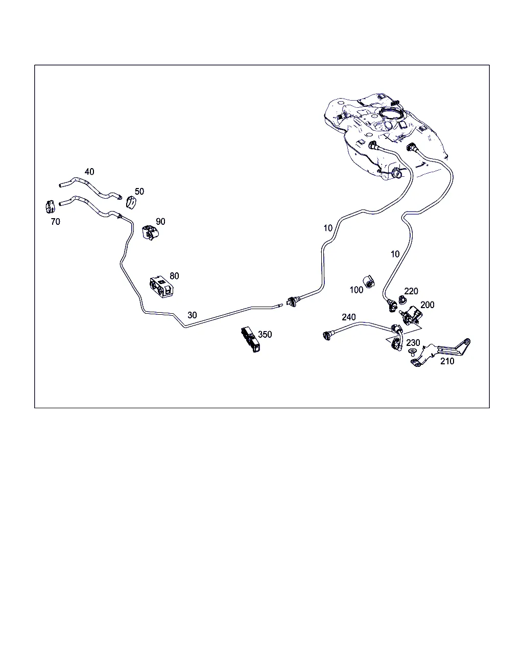 ТОПЛИВОПРОВОДЫ, А/М С БЕНЗ. ДВИГАТЕЛЯМИ