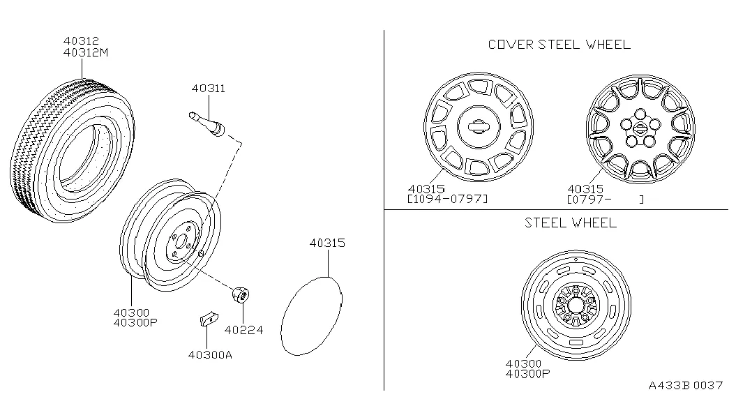 Колесо и шина; STEEL WHEEL