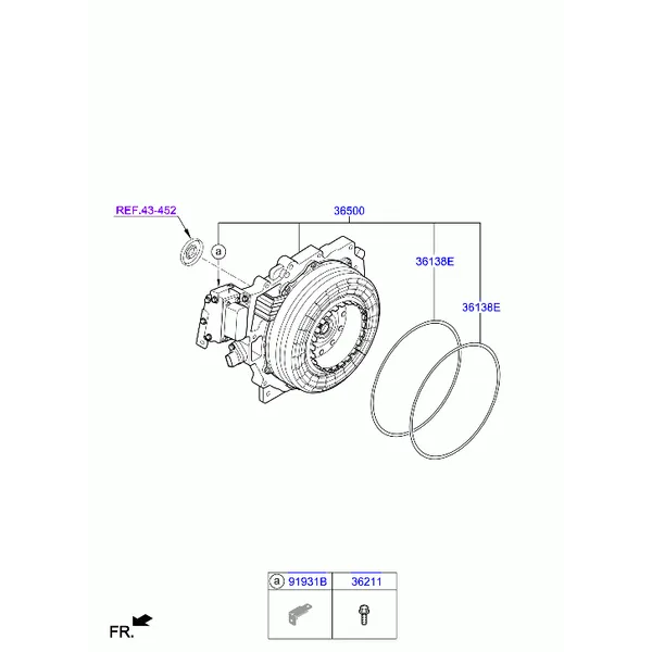 TRACTION MOTOR & GDU