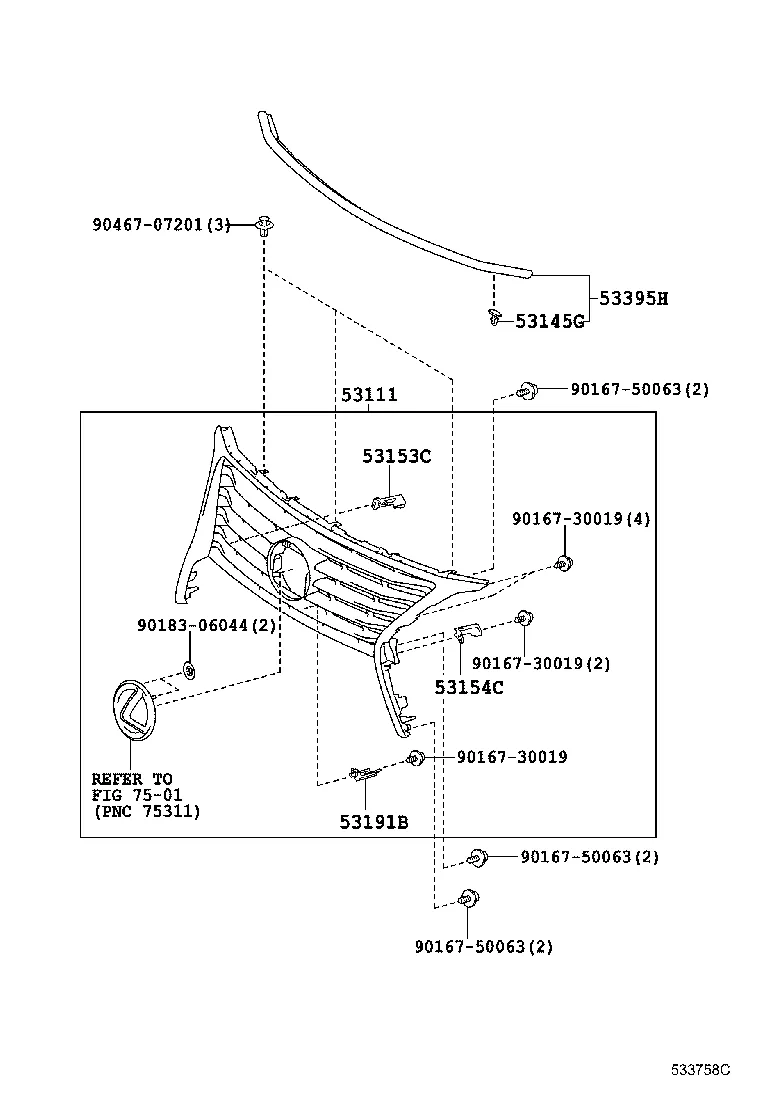 RADIATOR GRILLE