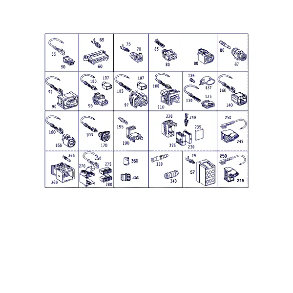 ЖГУТ ПРОВОДКИ ДВИГ. E/CLS-КЛАСС