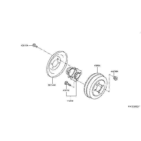 Задний мост; DRUM