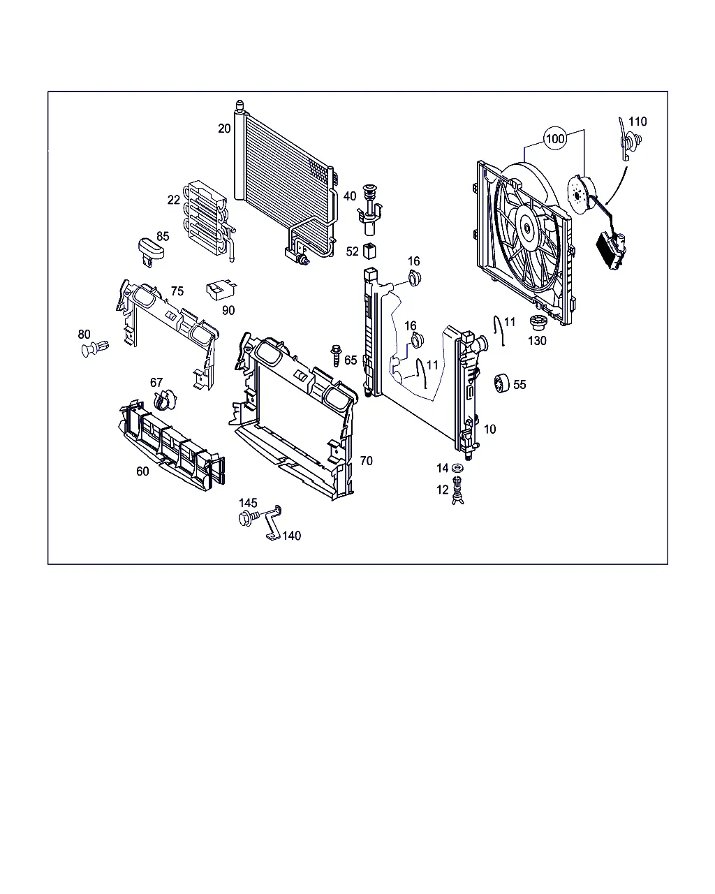 РАДИАТОР, КРЕПЛЕНИЕ И ОБЛИЦОВКА