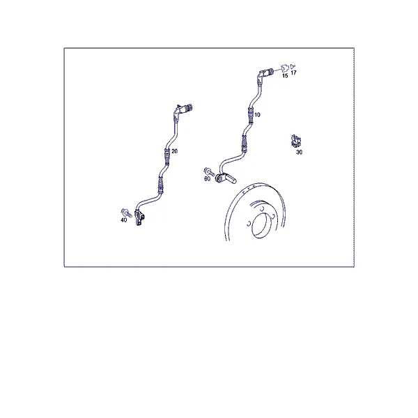 ЭЛЕКТРОПРОВОДКА ПЕРЕДНЕГО МОСТА