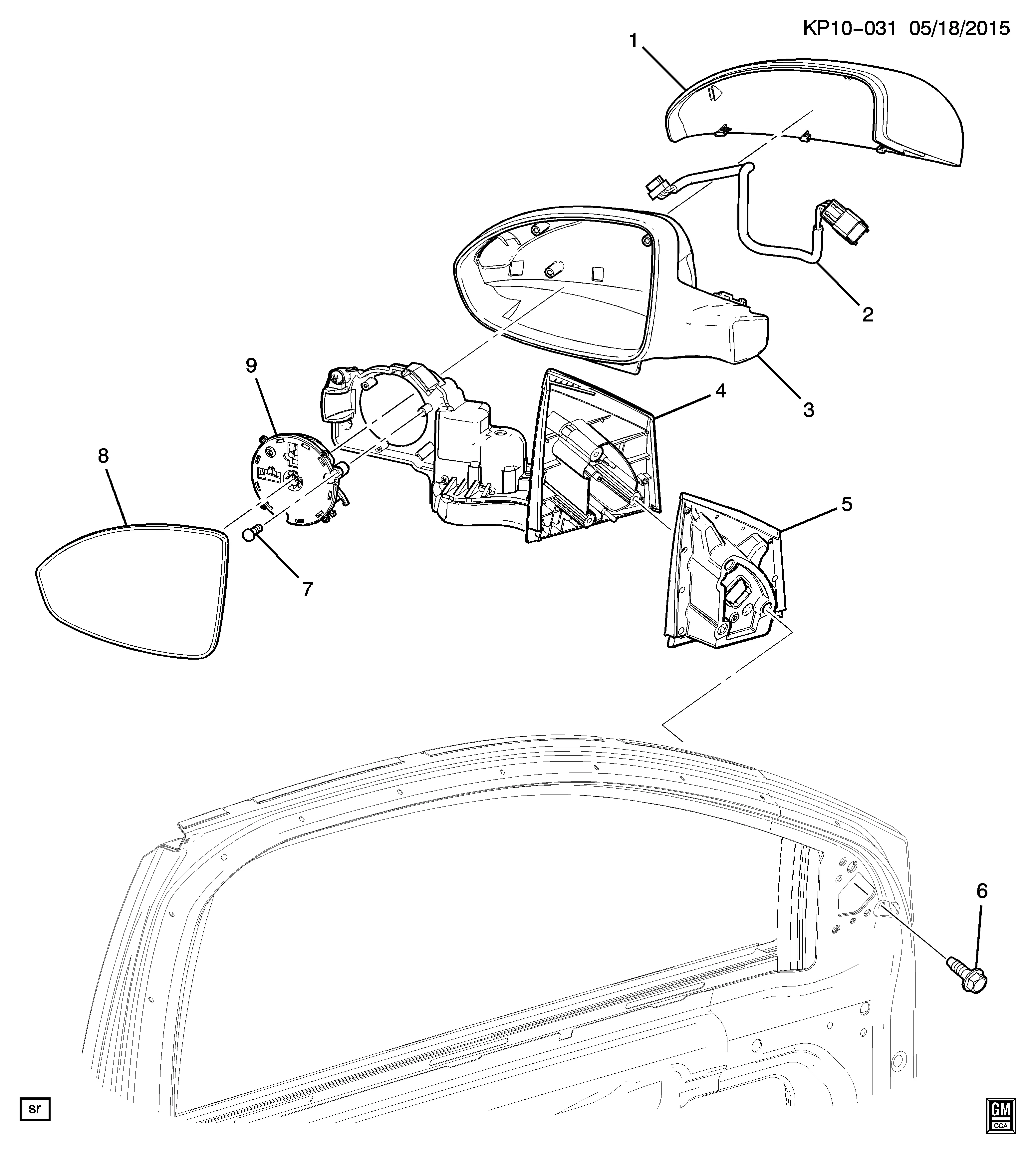 НАРУЖНОЕ ЗЕРКАЛО ЗАДНЕГО ВИДА