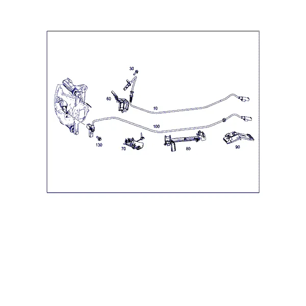 ЭЛЕКТРОПРОВОДКА ПЕРЕДНЕГО МОСТА