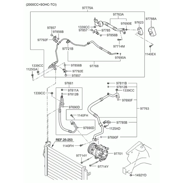 Трубопровод хладагента кондиционера
