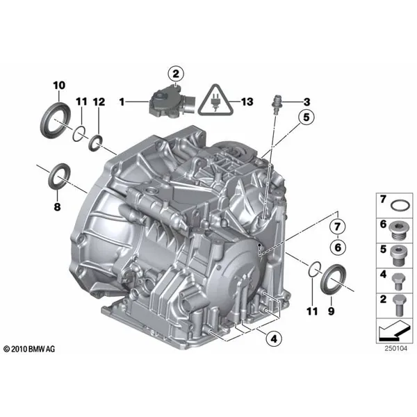 GA6F21WA - Дополн.элементы/уплотнители