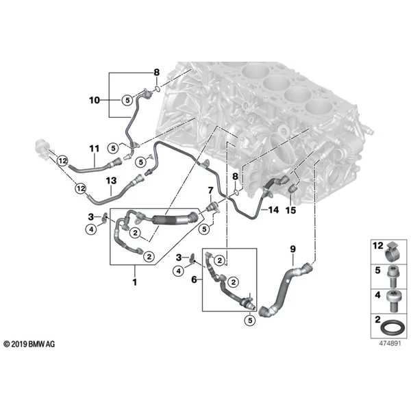 Система охлаждения турбонагнетателя/SCR