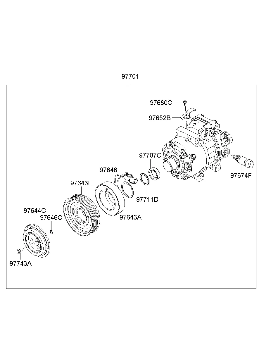 AIRCON SYSTEM-COOLER LINE; 3