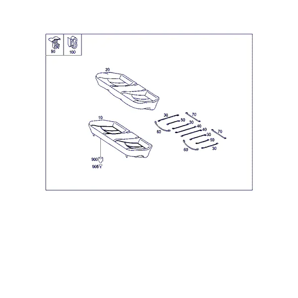 ПОДУШКИ ЗАДНИХ СИДЕНИЙ