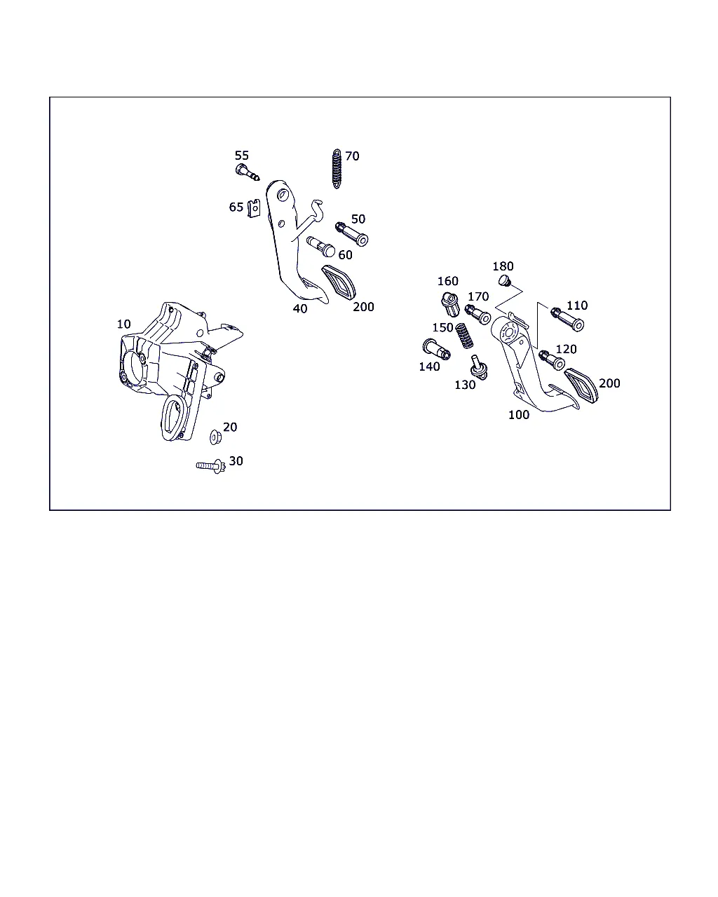 ПЕДАЛЬНЫЙ УЗЕЛ С ПОДШИПНИКАМИ
