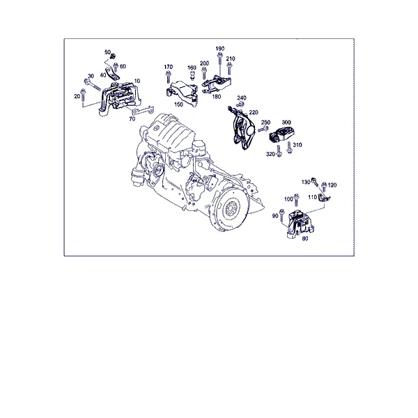 ПОДВЕСКА ДВИГАТЕЛЯ