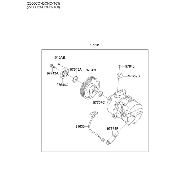 AIRCON SYSTEM-COOLER LINE; 4