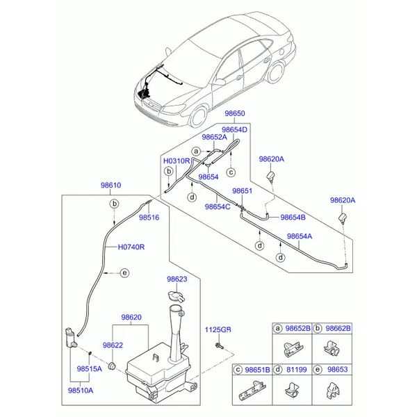 стеклоомыватель ветрового стекла